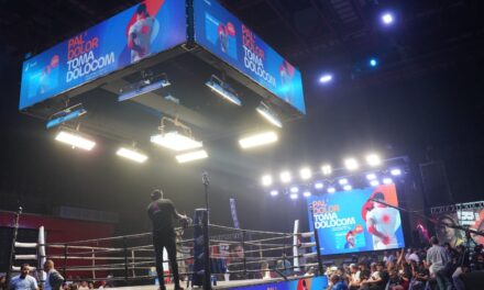 Impresionante montaje marca la sombra del pugilato