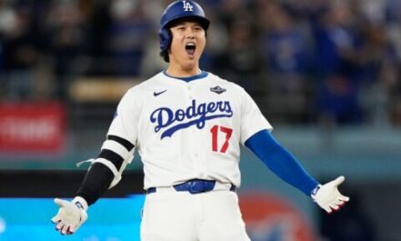 Ohtani llega a 51 juegos embasándose y sigue escalando en la historia | De Postrero Minuto