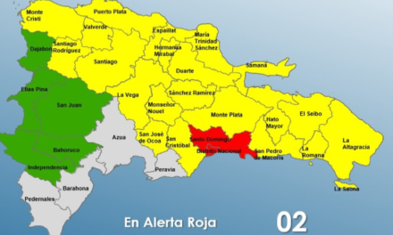 COE coloca en Alerta Roja a Santo Domingo y el Distrito Nacional