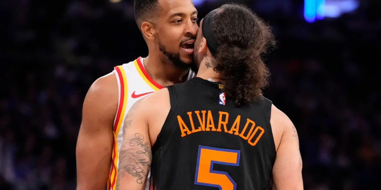 CJ McCollum toma el circunstancia de Young en Atlanta y se convierte en el maleducado del MSG 