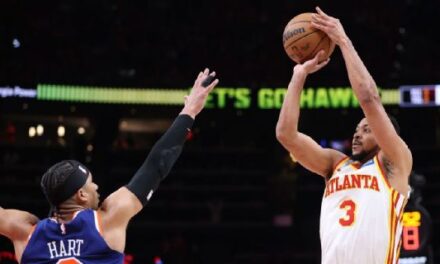 CJ McCollum da el triunfo a Hawks en el clutch y toman preeminencia sobre Knicks