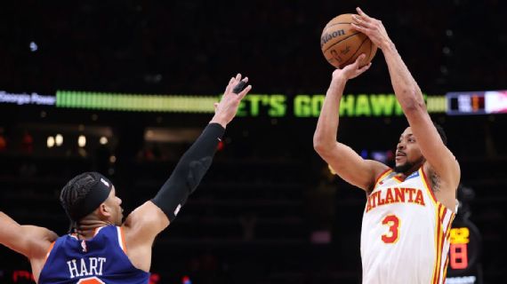 CJ McCollum da el triunfo a Hawks en el clutch y toman preeminencia sobre Knicks