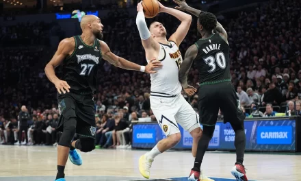 Timberwolves toman una preeminencia de 2-1 sobre los Nuggets con un esfuerzo defensivo 