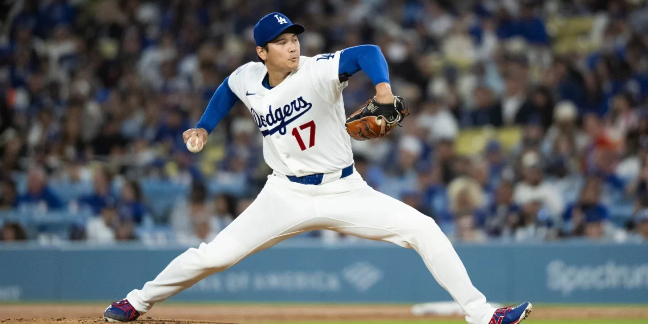 Ohtani garrocha 6 entradas sin permitir carreras mientras los Dodgers vencen a los Guardians