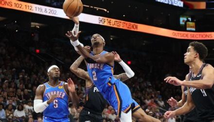 Thunder superan la primera ronda por tercer año consecutivo y barren a Phoenix