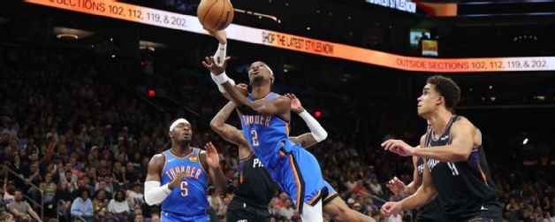 Thunder superan la primera ronda por tercer año consecutivo y barren a Phoenix