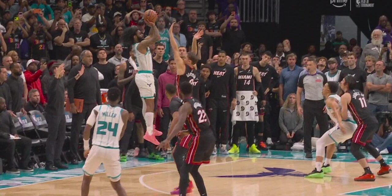Hornets vencen al Heat en dramático duelo y quedan a un paso de playoffs | De Final Minuto