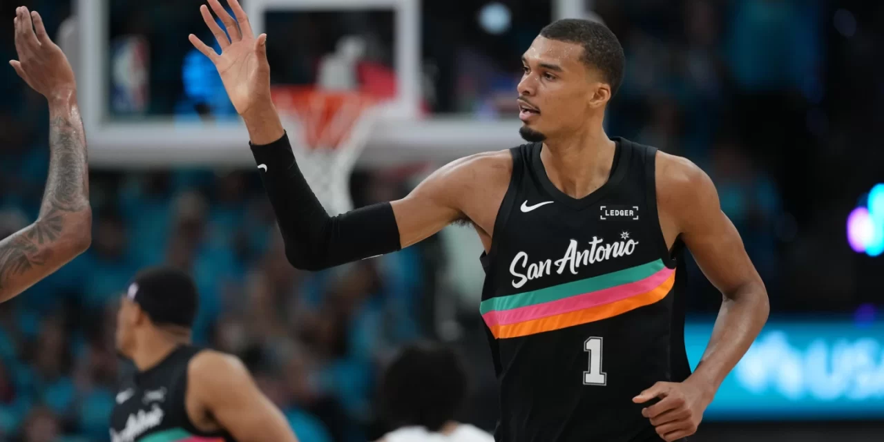 Wembanyama es favorito por unanimidad como el mejor atleta defensivo del año de NBA