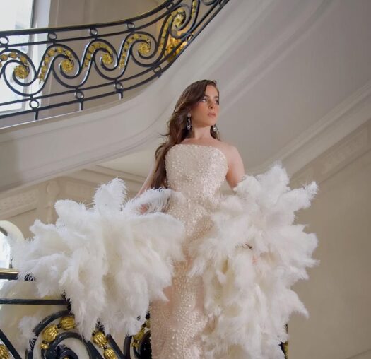 Giannina Azar deslumbra en Mónaco con su colección “María Antonieta” con Miss Universo - Noticias de hoy en República Dominicana | último minuto