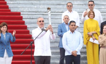 “Que esta antorcha llegue a cada rincón del país”