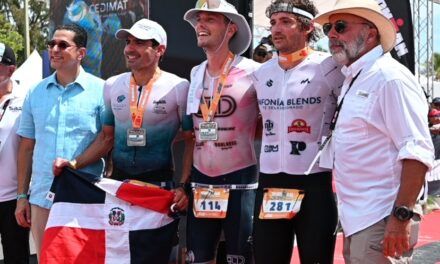 Mathieu Lapeyre se subida con el Ironman 70.3 Cap Cana