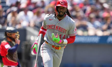 Elly de la Cruz, José Ramírez, Santo Martínez, Vladimir Guerrero Jr. y Junior Caminero la sacan