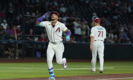 Ketel Marte está ardiendo; conecta jonrón, doble y sencillo, con dos remolcadas