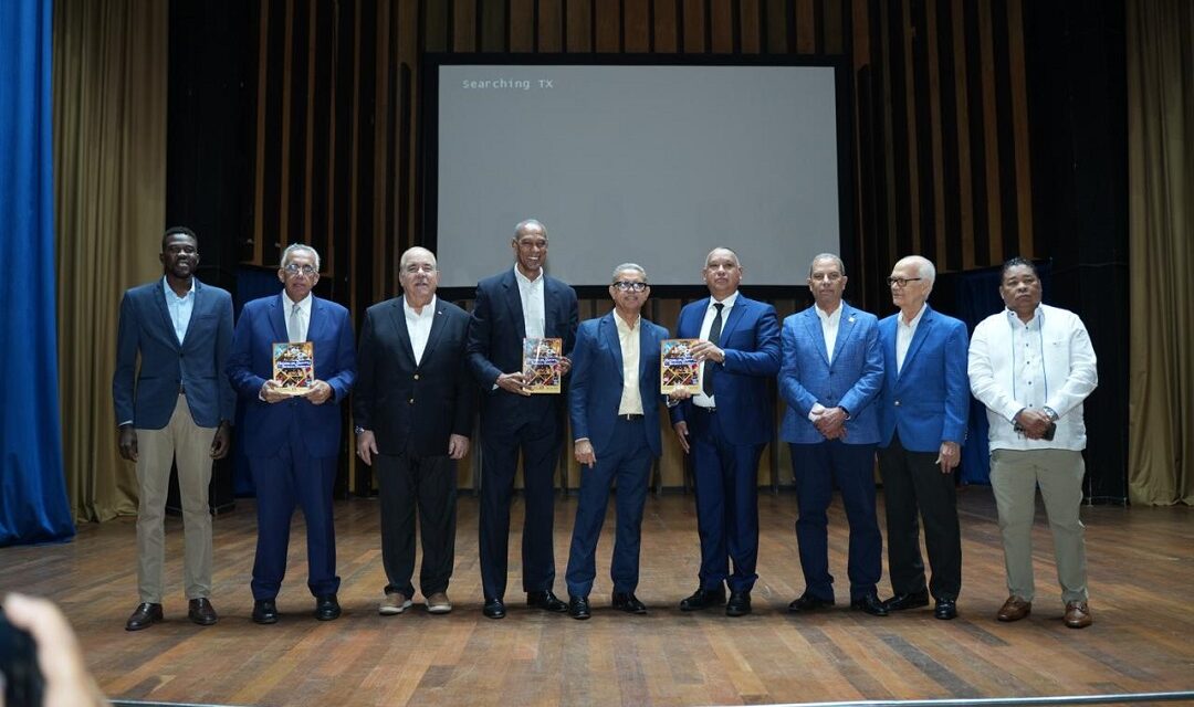 Kennedy Vargas presenta el compendio “Historia del Deporte en la República Dominicana” con más de 190 abriles de memoria deportiva