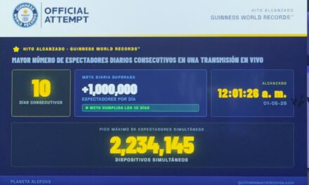Planeta Alofoke logra récord Guinness con más de 2,3