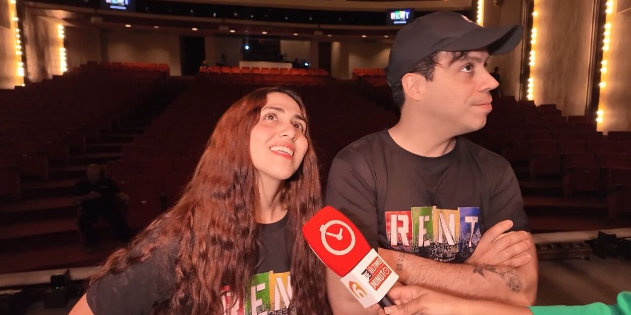 Karla y Javier destacan cariño del divulgado por “RENT”