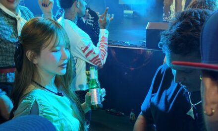 Bibi dándolo todo en la Block Party Planeta Alofoke
