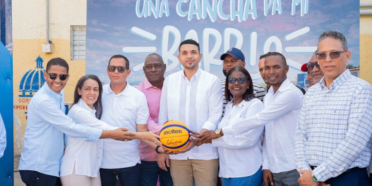 Jóvenes de Haina reciben nuevos espacios deportivos a través