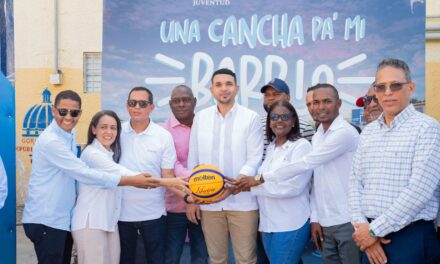 Jóvenes de Haina reciben nuevos espacios deportivos a través
