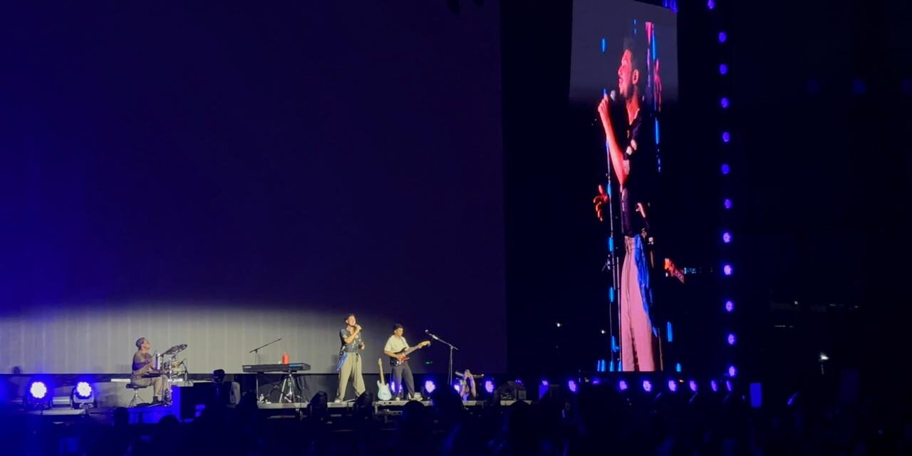 Diego Jaar hace moverse a la Quisqueya como telonero de Ed Sheeran
