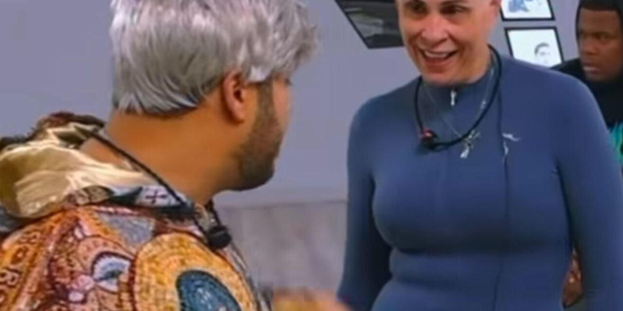 Juan Carlos Pichardo imita a La Viuda en Planeta Alofoke