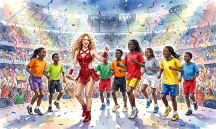 Los niños ugandeses se emocionan tras ser invitados por Shakira