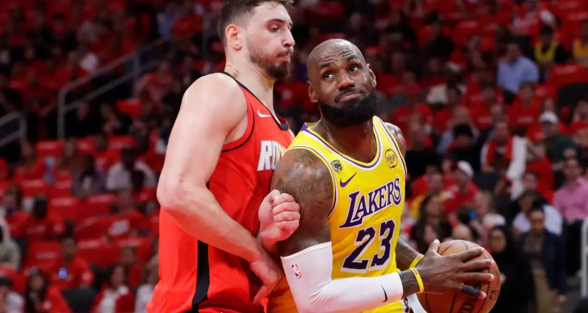 Lakers eliminan a los Rockets; Pistons y Raptors fuerzan un deporte siete