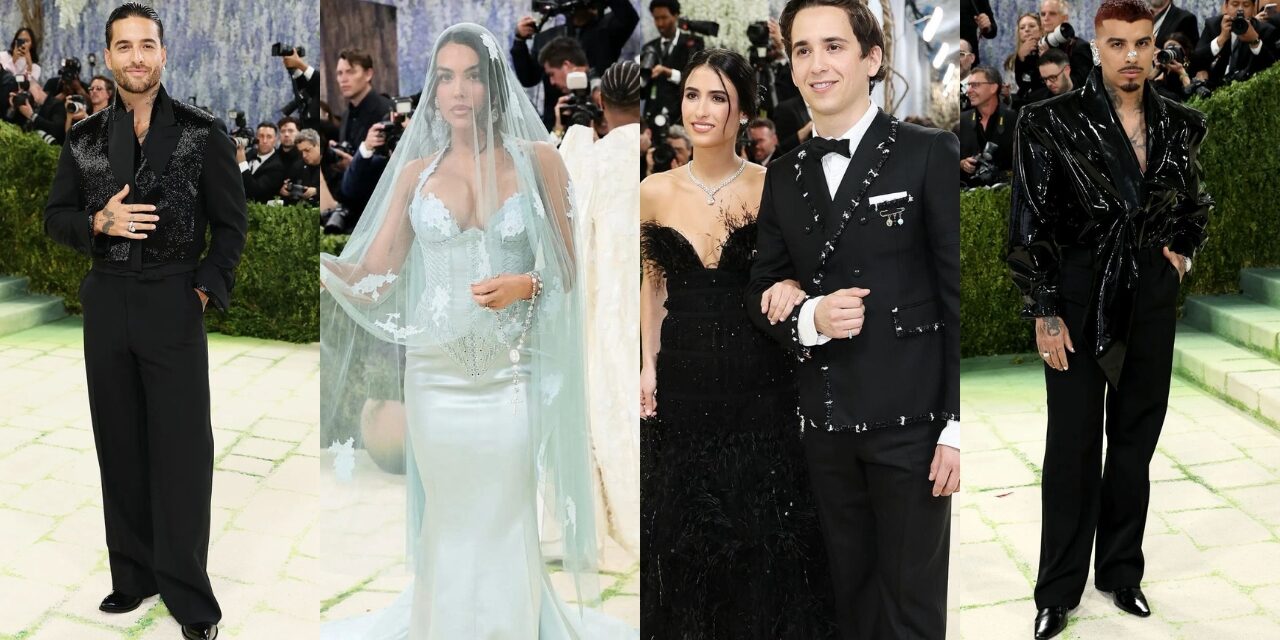 Los latinos brillan en la Met Gala 2026, desbordando estilo
