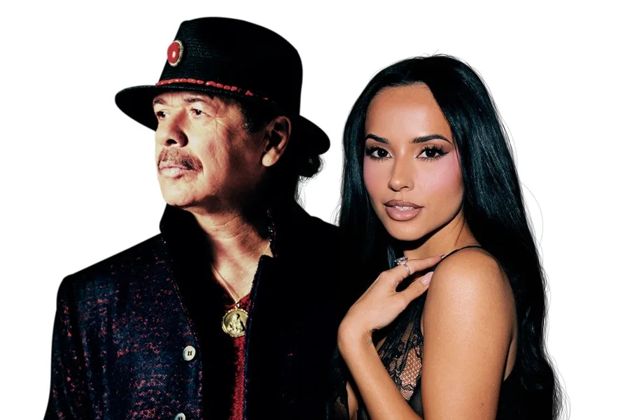 Carlos Santana y Becky G se denuncian en su nueva canción