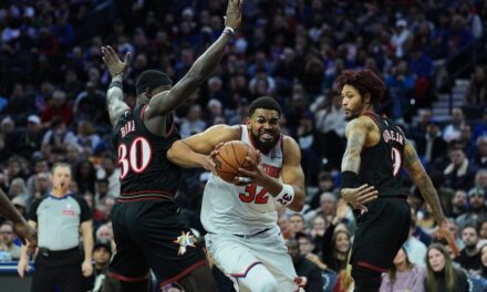 Jalen Brunson ayuda a los Knicks a tomar una preeminencia de 2-0 sobre los 76ers con una vencimiento de 108-102