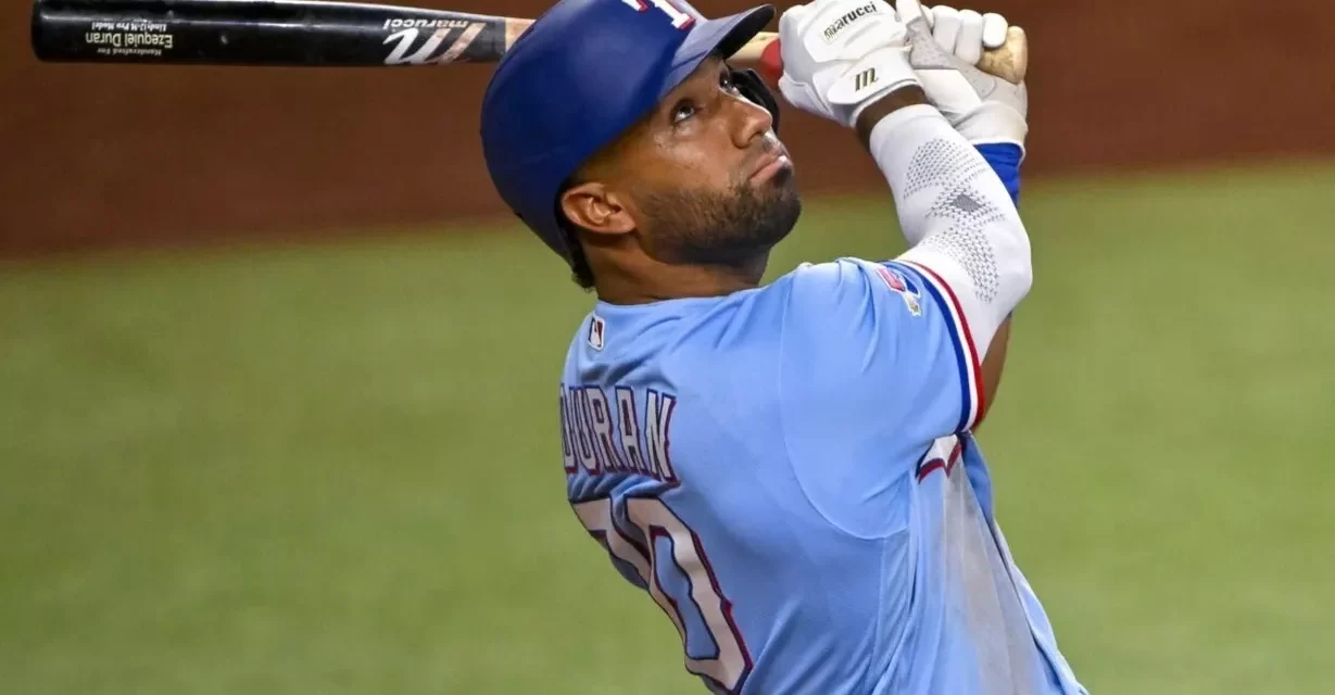 Ezequiel Durán, de 5-4, tres RBI