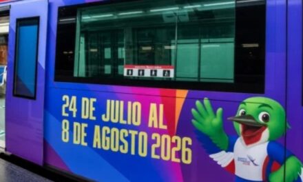 Metro incorpora furgón temático para los Juegos