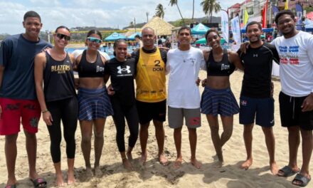 Voleibol playa se alista resistente para salir airoso