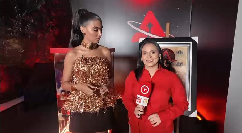 Celinés Santos celebra Récord Guinness Alofoke