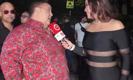 “Feliz de estar aquí con Santiago