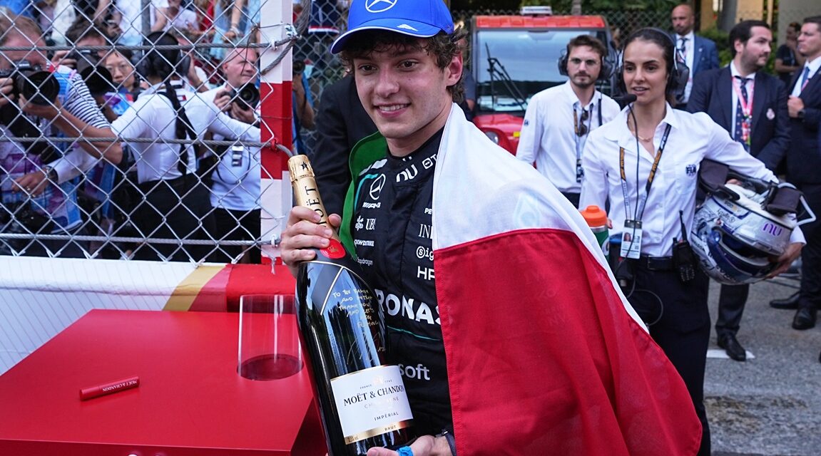 Kimi Antonelli conquista el Gran Premio de Mónaco