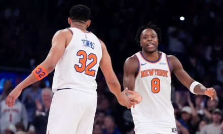 Towns y “la mano derecha de Dios”