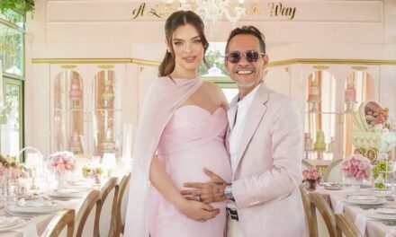 Los famosos acompañan a Marc Anthony y Nadia Ferreira en el baby shower de su princesa