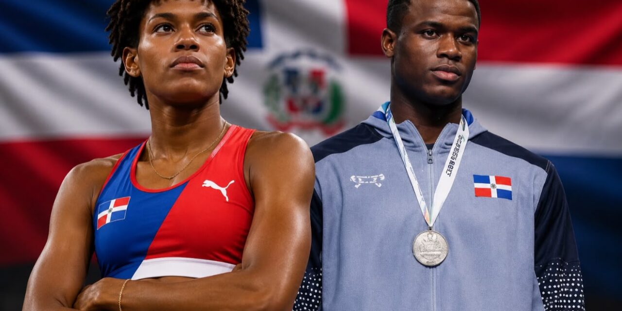 Marileidy Paulino y Cristian Pinales portarán la bandera