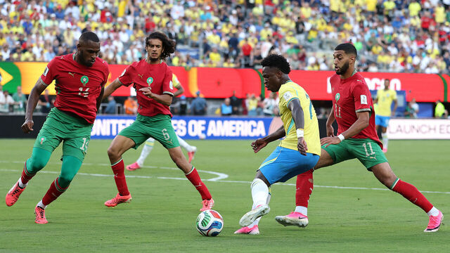 Brasil y Marruecos, dos pesos pesados ​​del Mundial, protagonizan un emocionante bisagra