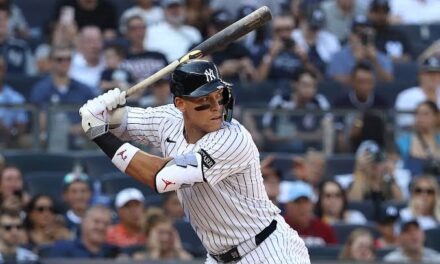 Aaron Judge queda fuera del lineup de Yankees por traumatismo en las costillas | De Postrer Minuto