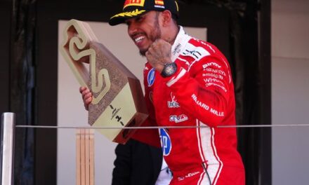 Hamilton sigue batiendo récords a los 41 primaveras y deseo por séptima vez en Montmeló