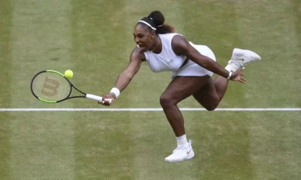 El regreso de Serena Williams al Queen’s Club ha terminado 