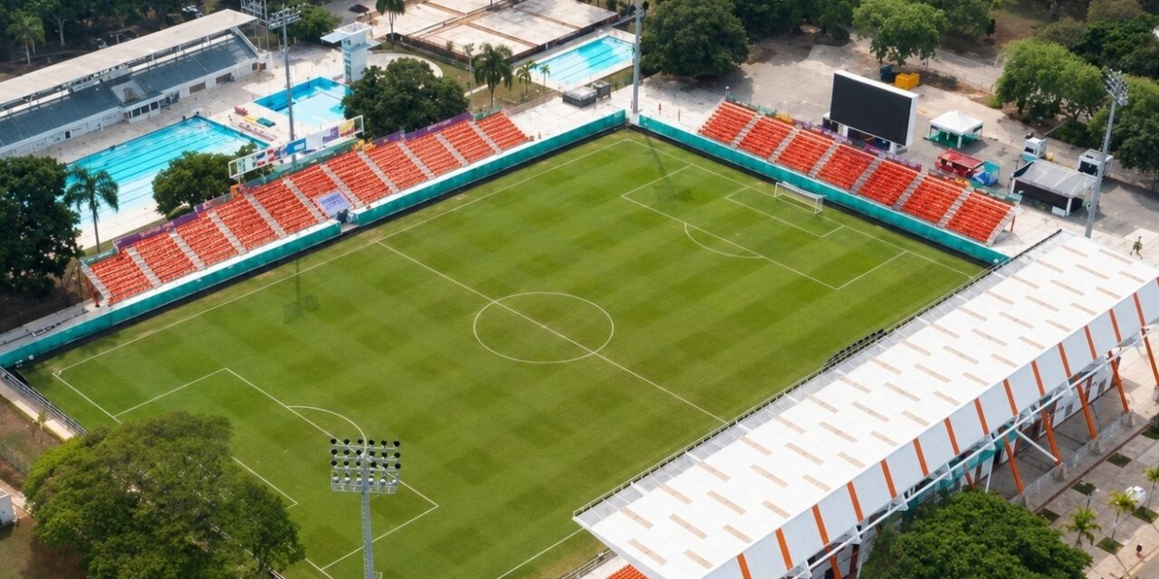 República Dominicana se mide hoya El Salvador en fútbol de los JCC