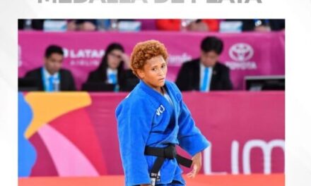 Estefanía Soriano conquista medalla de plata en yudo