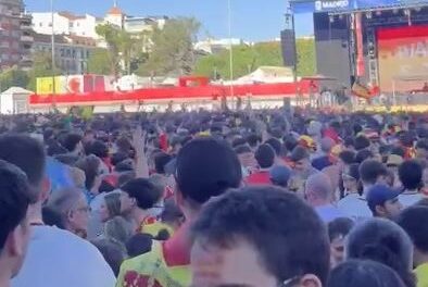 así se ve Madrid previo a un Mundial histórico entre España y Argentina