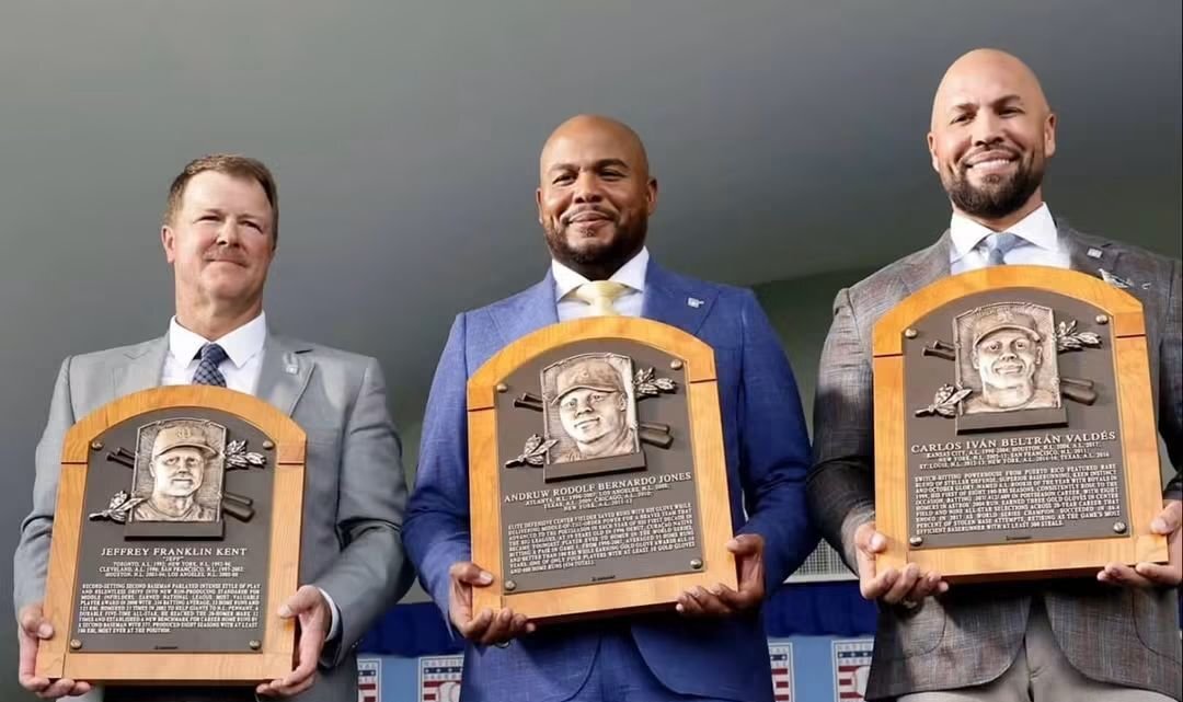 Carlos Beltrán, Andruw Jones y Jeff Kent son inmortalizados en el Salón de la Fama de Cooperstown | De Postrero Minuto