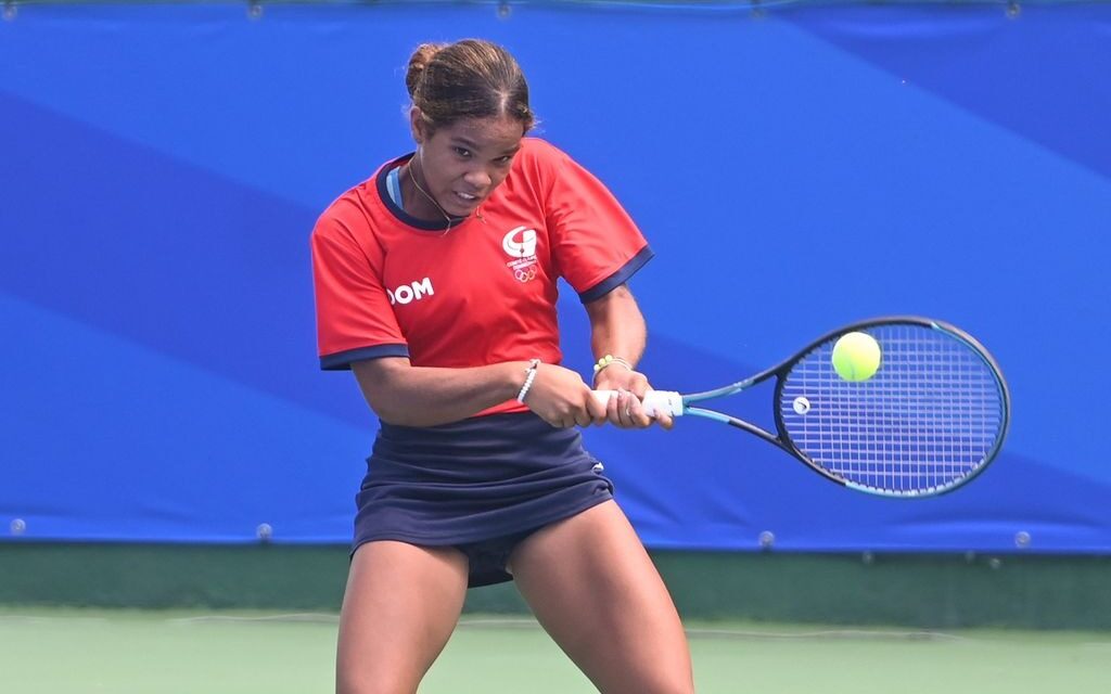 Julianny De la Cruz avanza a segunda ronda en tenis | De Posterior Minuto