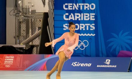 Letizia García Medina, la primera dominicana en competir en patinaje hermoso en unos Centroamericanos | De Posterior Minuto