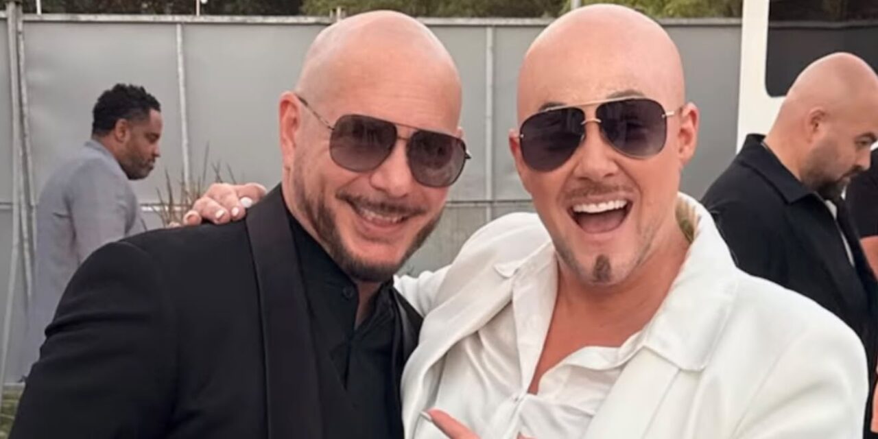 Cantante Pitbull rompe récords Guinness al reunir a 22.141 fanáticos con falsas calvas | postrer minuto